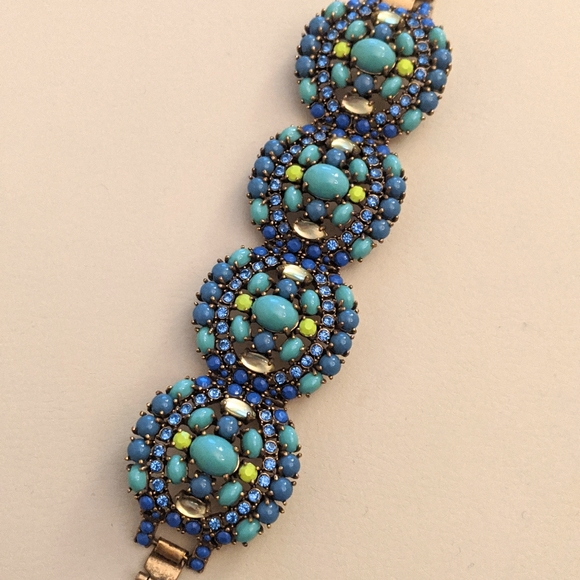 Stella and Dot chunky blue bracelet - Picture 3 of 3